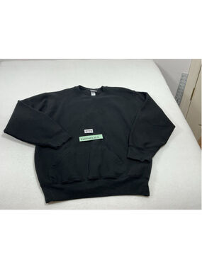 Adult Excellent Badger Sport Pullover Sweatshirt Long Sleeve Black Large